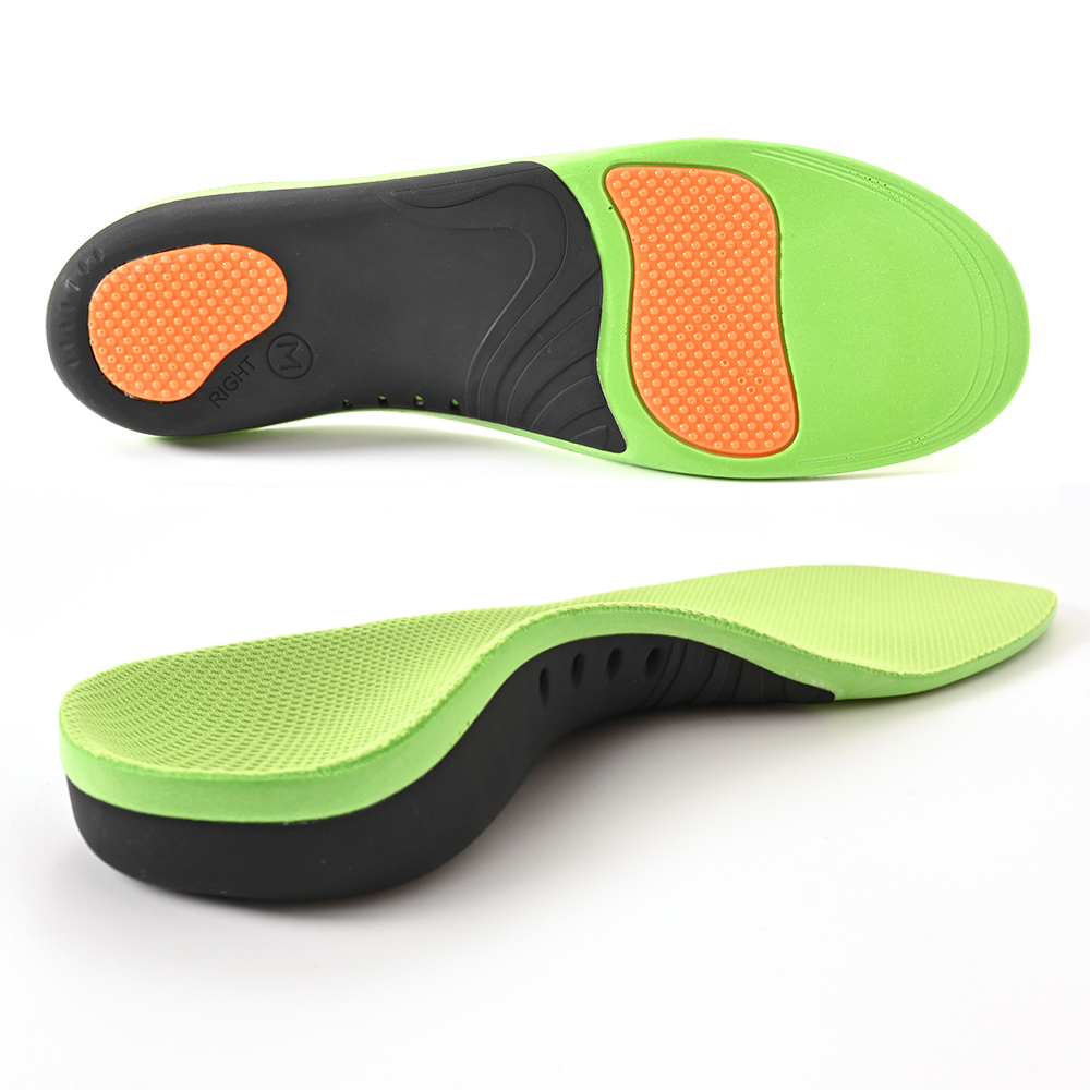 1 Pair Plantar Fasciitis Orthotic Shoe Inserts, Arch Support Gel Comfort Shoe Insoles, Athletic Running Insoles For Women And Men